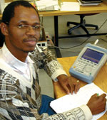 Kgabo Mathapo presented a paper on Sumbandila, SA’s second satellite